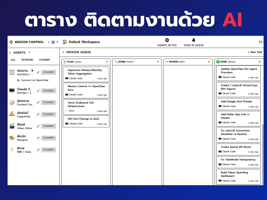 Mission Control Dashboard